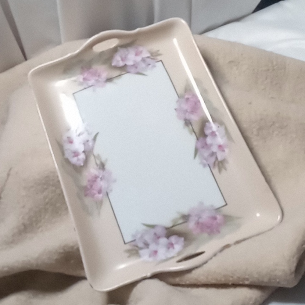 VTG Bavarian porcelain cake plate